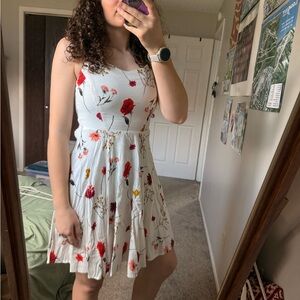 Floral White Dress Old Navy